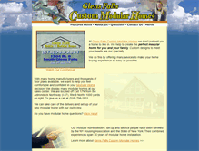 Tablet Screenshot of gfmhomes.com